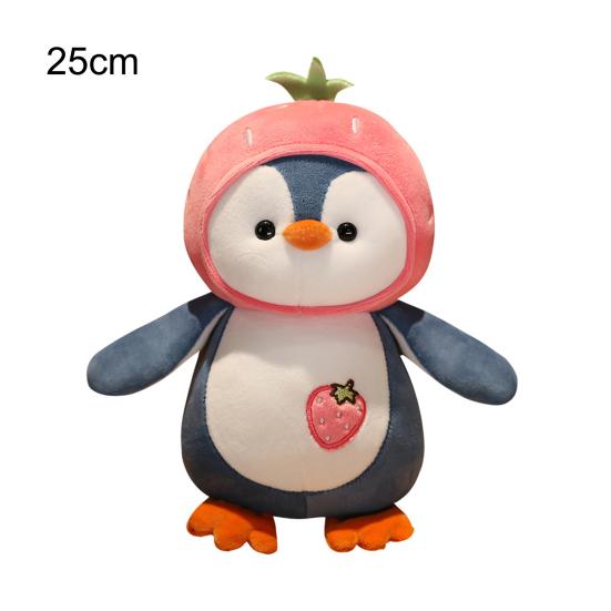 25cm/40cm Penguin Pillow Lovely Expression Creative Bedroom Decoration Penguin Doll Pillow Plush Toy Christmas Gift
