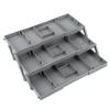 3 Tier Drawer Organizer Adjustable Expandable Multi Level Smart Drawer Organizer for Makeup Jewelry Cosmetics