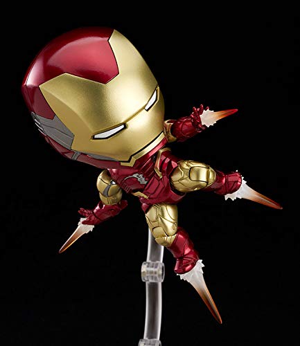 Nendoroid Iron Man Mark 85 Endgame boyalı hareketli figür Avengers/Endgame Versiyonu. Kireçsiz ABS&PVC