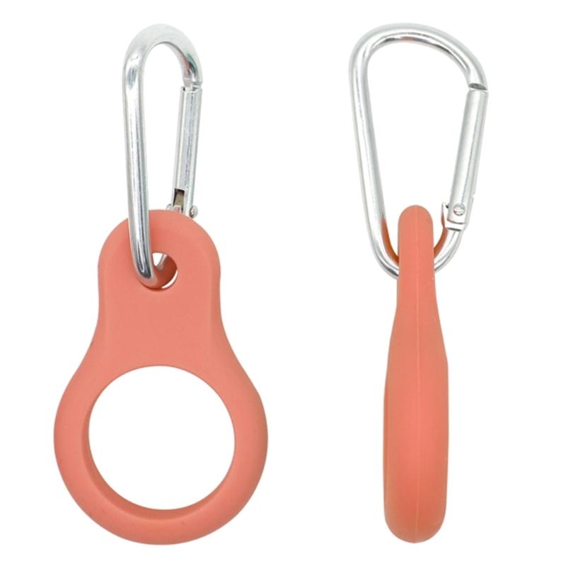 3Pcs Portable Water Bottle Carrying holder Silicone Hanging buckles Secure Water Bottle Holder with Carabiner Belt Clip