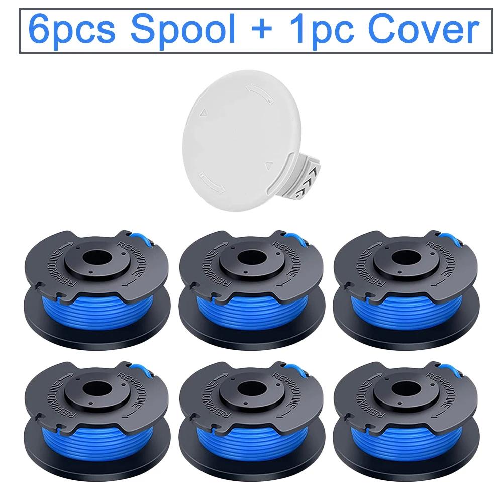 10-1pcs String Trimmer Replacement Spool Line For Ryobi AC14RL3A/AC14HCA 11FT String Trimmer Spool For Cordless Grass Trimmer