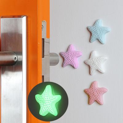 Klika dveří Ztlumit Crash Pad Skříň Klika dveří Zámek Tlumič hluku Anti-Collision Star Pad Chránič stěny Větruodolná zarážka dveří Domácí potřeby