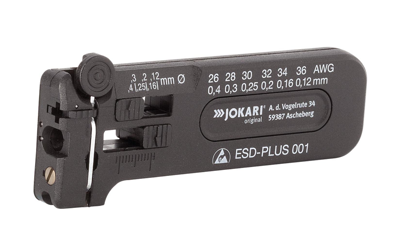 

Інструмент для зачистки кабелів Jokari 40027 36-26 AWG Mini-Precision ESD - різнокольоровий