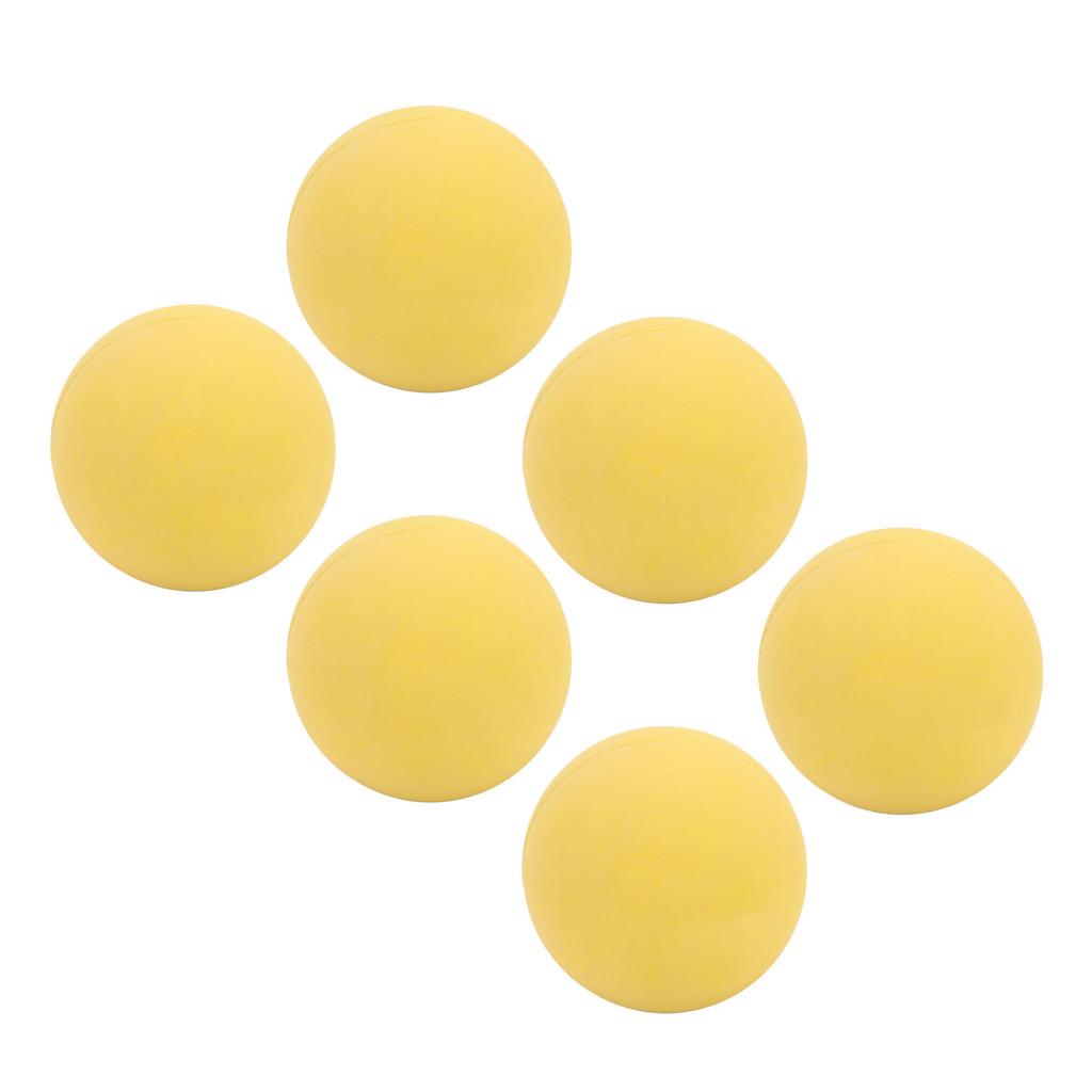 Lacrosse Ball Set PVC Elastic Excellent Grip Lightweight Massage Balls Set for Kids Club Training 6 PCS
