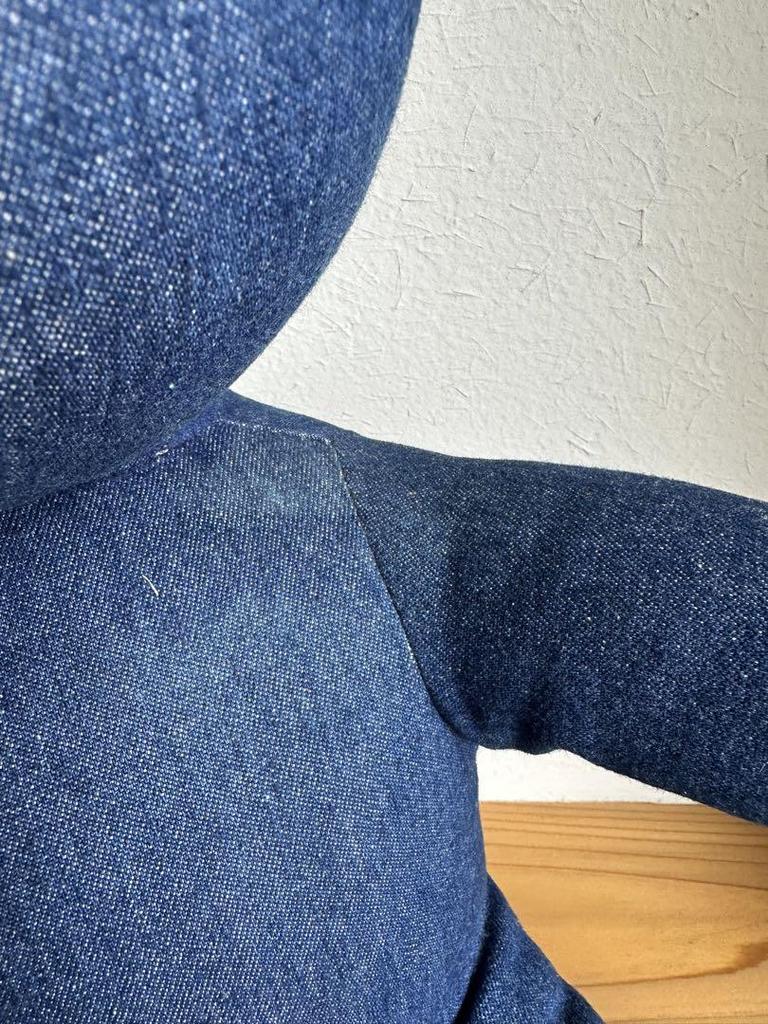 [USED] Denim Teddy Bear USA Bear