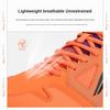 Li-Ning Light Feather Series Lightning Hero 1.0 Comfortable Non-Slip Breathable Low-Top Badminton Shoes Unisex Shoes Crimson Orange Black AYTT035-3