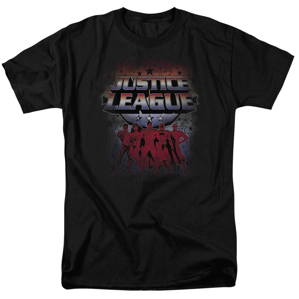 

Justice League Of America Star League T-Shirt - Regular or Tank - to 6X S