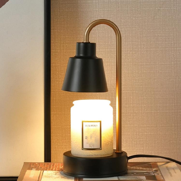 Modern Candle Warmers Lamp for Jar Candle with High Temperature Lacquered Iron Lampshade