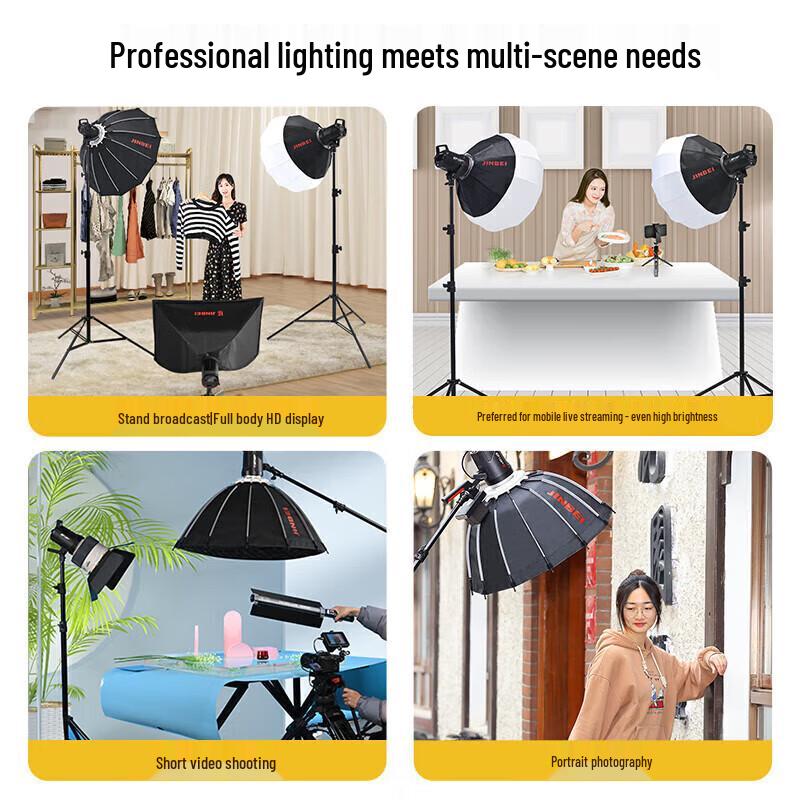 JINBEI EF-120BI Bi-Color LED Continuous Video & Photography Light