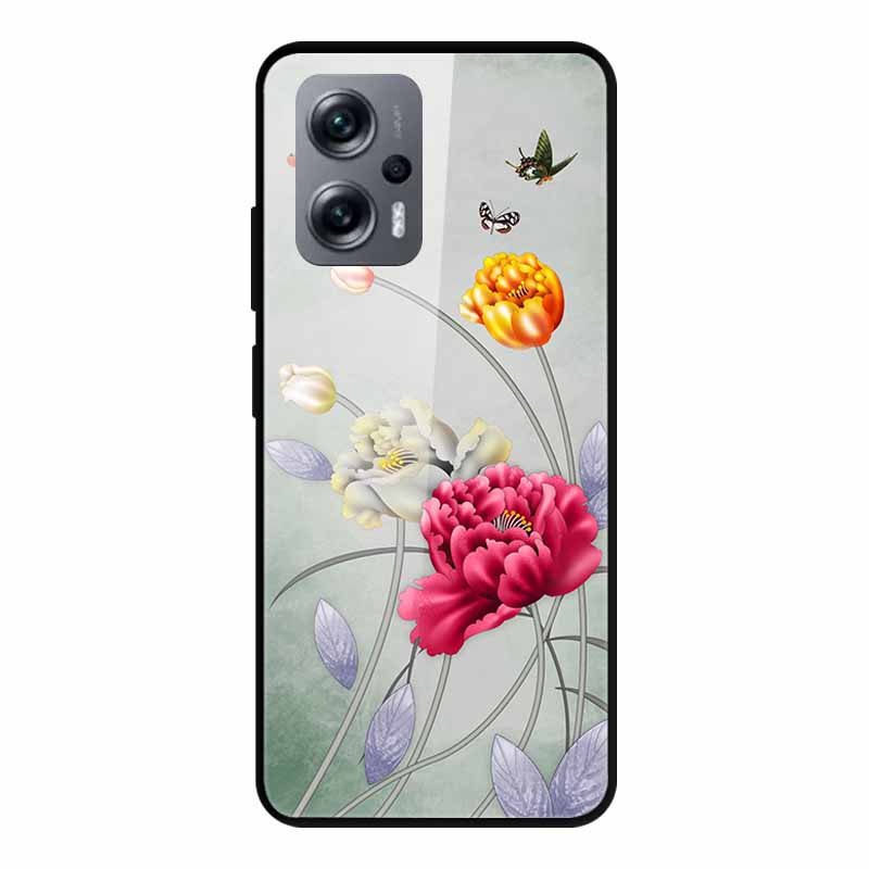 For Poco X4 GT Case Shockproof Tempered Glass Hard Back Cover For Xiaomi Poco X4 GT 5G Soft Bumper Coque PocoX4 GT X4GT Case