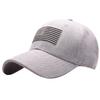 Casquette de baseball ajustable de haute qualité avec des drapeaux américains brodés