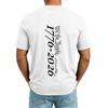 Men’s V Neck Short Sleeve T Shirt with 1776 Print Casual Loose Fit Top with Chest Pocket Suitable for Everyday Wear