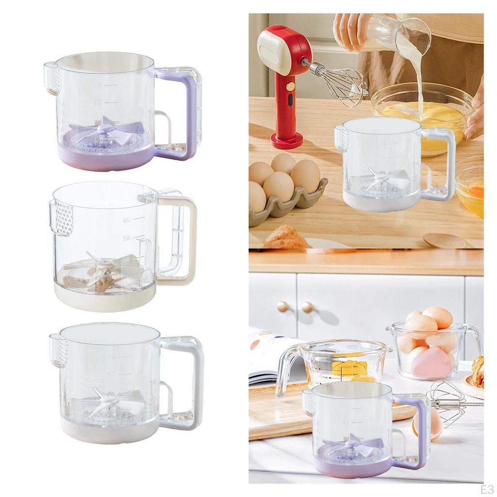 Kubek do mieszania jajek Ubijaczka Trzepaczka Mikser ręczny do napojów Ciasta