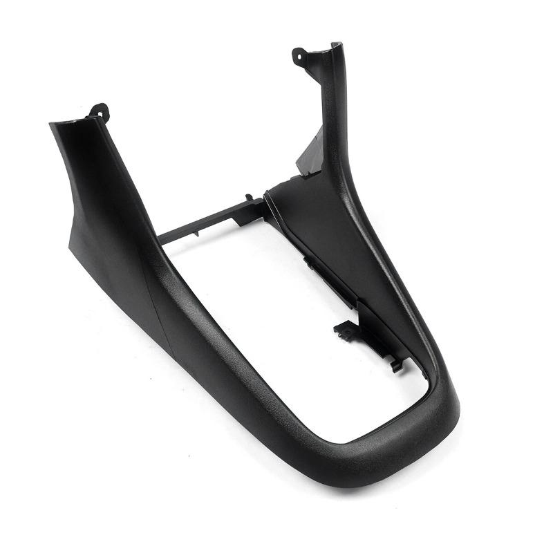 Черная рамка отделки центральной консоли из углеродного волокна, крышка панели переключения передач для VW Golf 6 MK6 2008 2009 2010 2011 2012 2013 5K0863680 чёрный