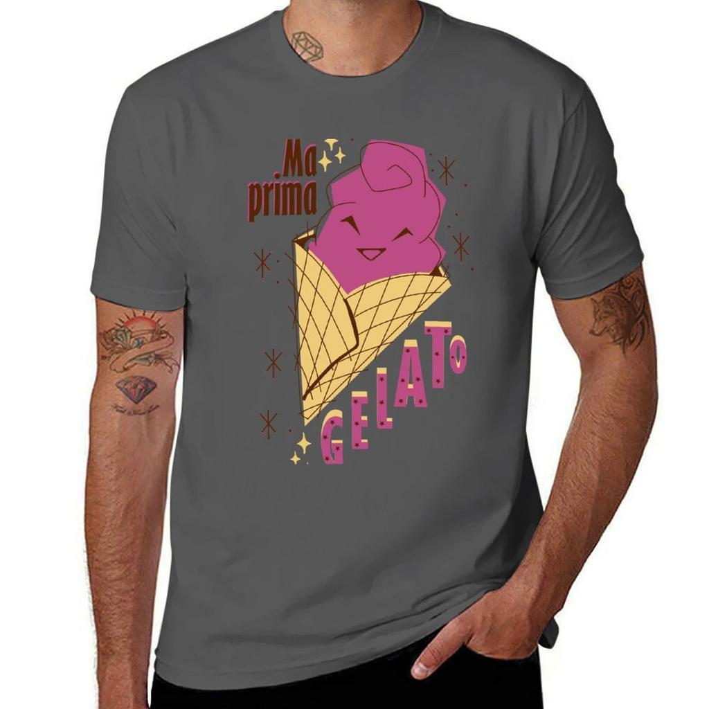 But First Gelato TShirt man t shirts for men casual man t shirts graphic TShirt