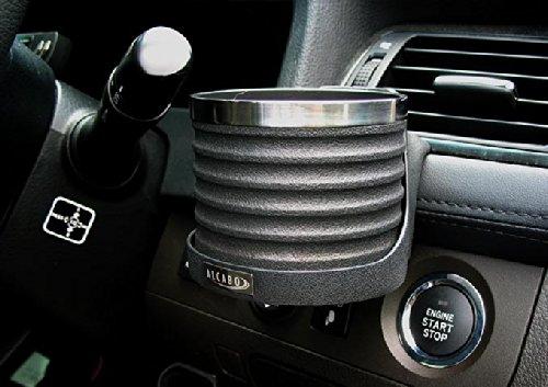 ALCABO Drink Holder, Black with Ring and Cup, for Toyota Crown GRS20#/GWS204, Right-Hand Drive, AL-T111BS