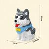 Small Blocks Diy Construction Plaything Husky Shiba Inu Bully Animal Dog Corgi Micro Blocks Kids Gifts Girls Birthday Present Pet Shop Moyu
