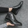 Fashion Leather Boots For Man Genuine Leather Big Size Boots High Quality Designer Formal Boots Casual Boots Fashion Business