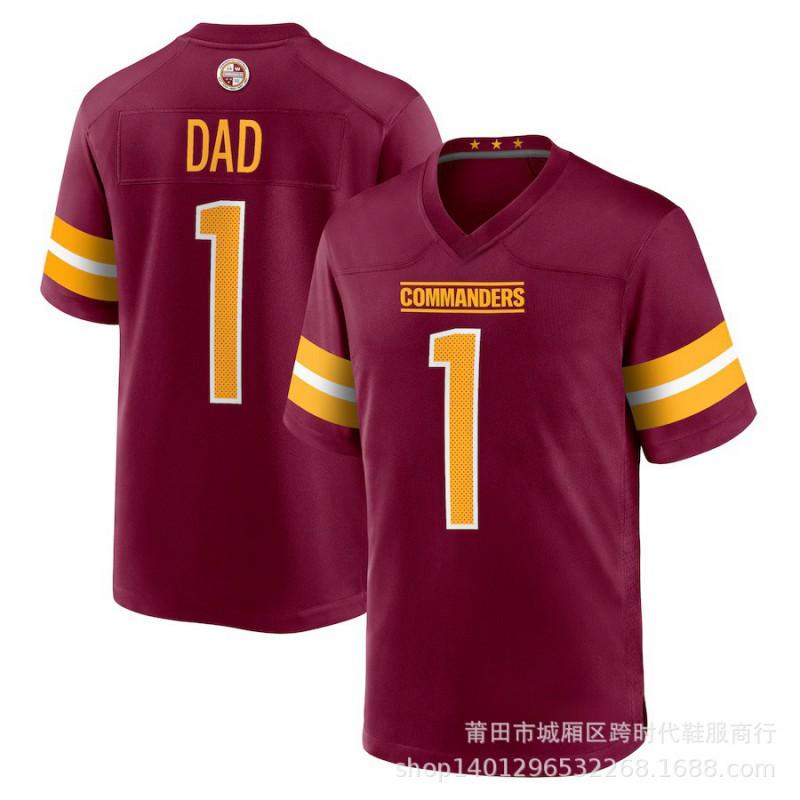 ג'רזי אוהדים של וושינגטון קומנדרס מה-NFL לגברים, נשים וילדים, ביגוד ספורט רקום