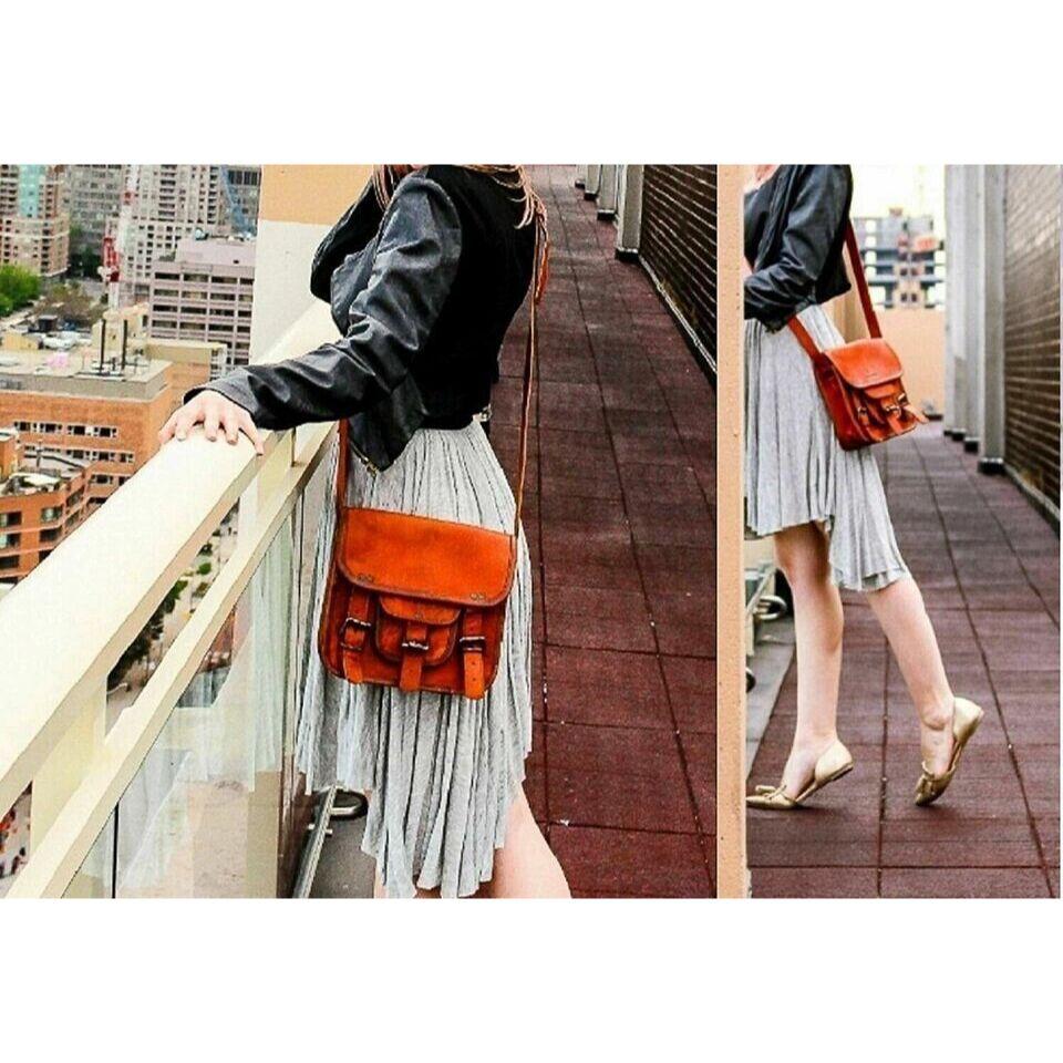 Женская маленькая сумка через плечо — фото 2