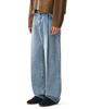 DECET Deep Pleats Wide Jeans Dcpt030Lightblue