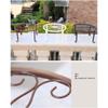 Metal Plant Stands Set for Flower Pot Heavy Duty Potted Holder Indoor Outdoor