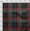 oneOone Tessuto di cotone flessibile tartan check decor tessuto stampato BTY 40 pollici