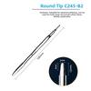 C245 Soldering Iron Tip Stainless Steel High Temperature Resistant For OSS TEAM C245 Series Quick Heat Smooth Flow Accessories