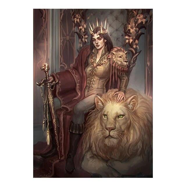 Jesus Lion Cross Christian Wall Art Canvas Painting Abstract Posters and Prints Vintage Home Decorative for Living Room Pictures No Frame