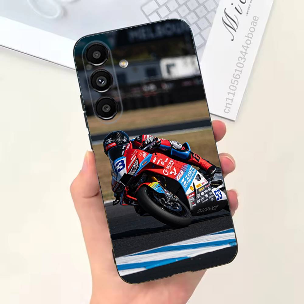 W-WSBK 53 V-Valentin Debise Handyhülle Für Samsung S25,24,21,22,23,20,S30,Ultra,Plus,Fe,Lite,Note,5G Schwarzes Cover