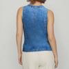 Women's Fashion Casual Sleeveless Button Down Denim Waistcoat