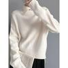Women Autumn Long Sleeves Sweater Pullovers Knitted Female Knitwear Solid Color Ladies Knitting Sweaters