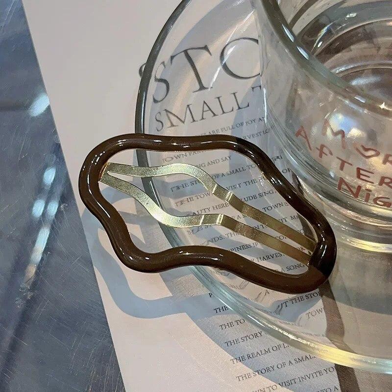 

Милые металлические заколки для волос BB по бокам, заколка с когтями для девочек, женщин, детей, детей, винтажные аксессуары для волос, головные уборы Ornemen