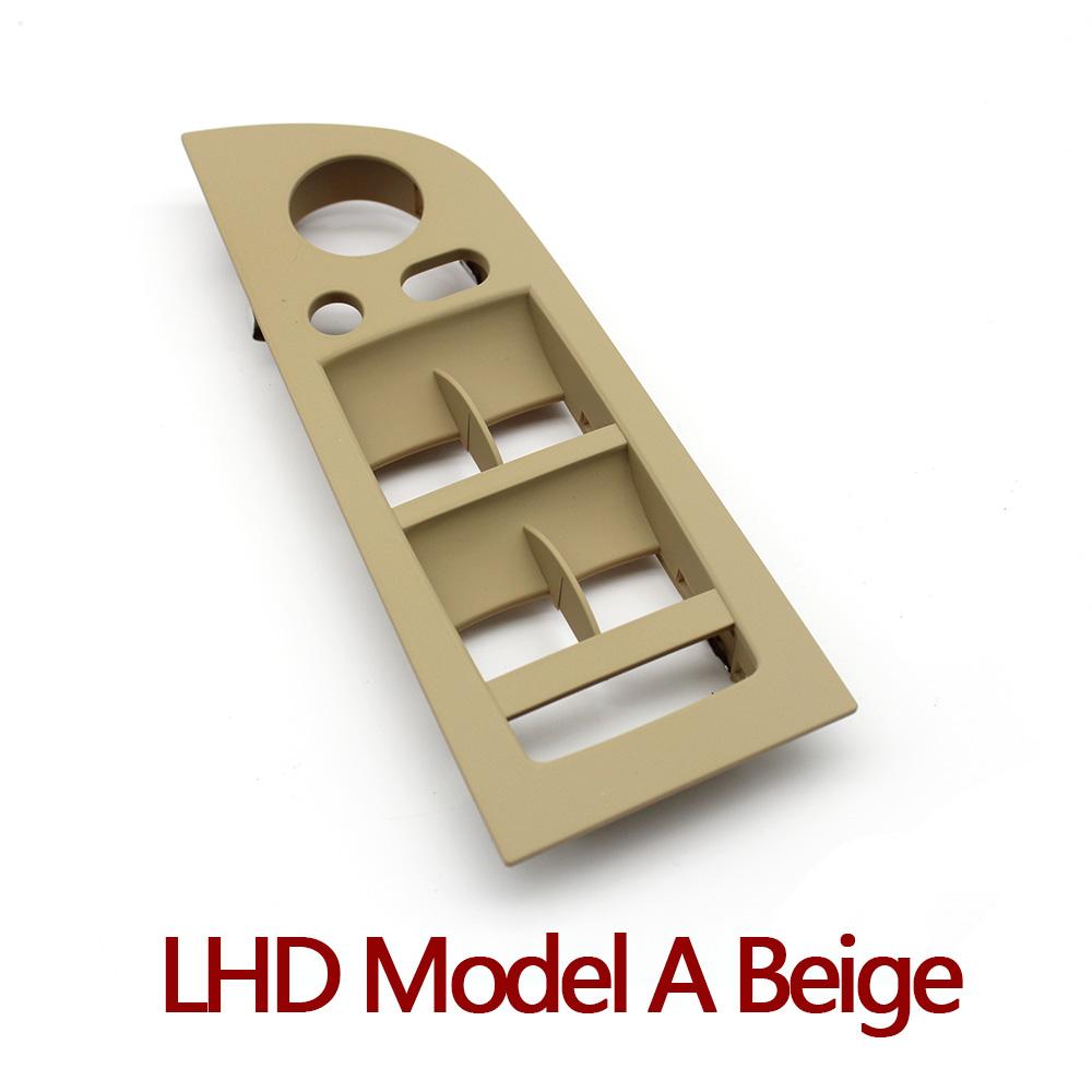 LHD RHD Car Window Lifting Switch Panel Outer Cover Replacement For BMW 3 Series E90 E91 316 318 320 325 328i