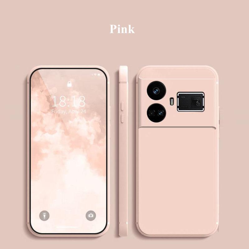 For Realme GT5 Case Realme GT5 GT3 Realme GT Neo 5 3 3T Cover Coque Funda Soft Original Liquid Silicone Back Bumper Realme GT5