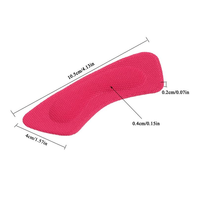 Satın alın 1Pair Heel Pads Cushion Suede Leather Back of Heel Cushions