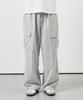 WHOLOVESART Daily Cargo Elastic String Pants Stone Beige