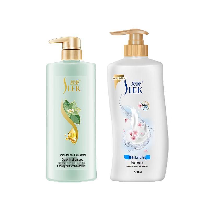

SULV Green Tea Anti-Dandruff Shampoo & Milk Shower Gel Set