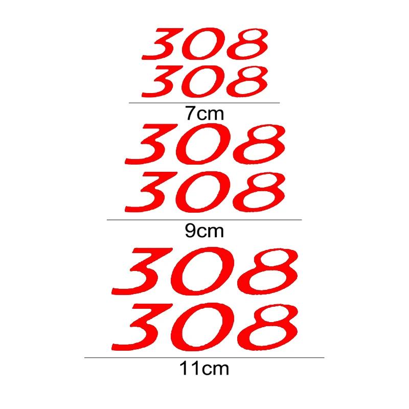 6pcs Vinyl Decal Car Wheel Brake Caliper Covers for Peugeot 308 Logo 306 C 307 406 407 408 2008 5008 107 108 206 207 208 3008 508