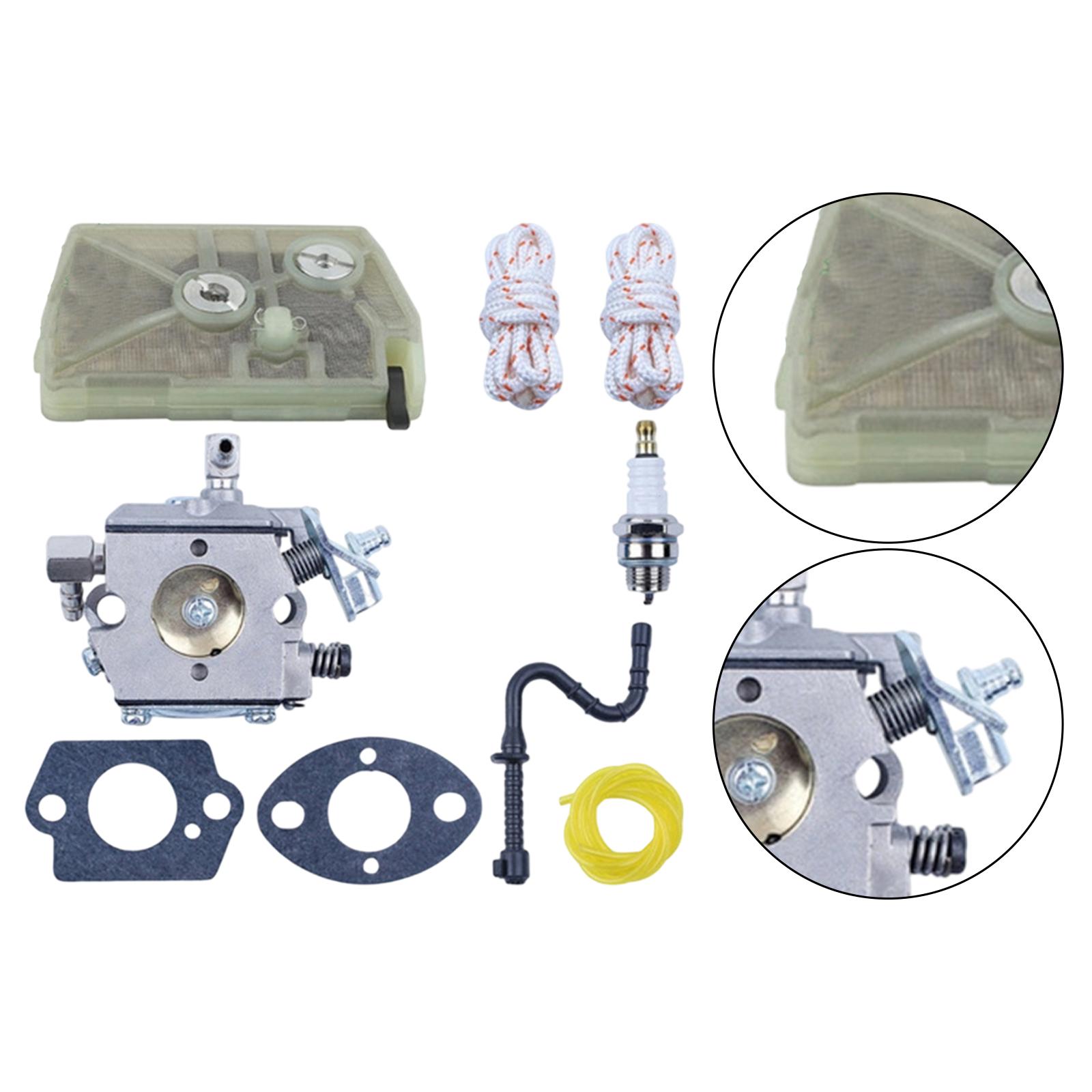 

Carburetor for 028 028AV 028WB chainsaws compatible with For Tillotson HU40D WT16B mower includes filter gasket China Mainland