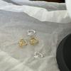 Minimalistischer Ohrschmuck Schlichtes Schmetterlingsknoten-Accessoire Schleife Ohrclips Y2K-Stil Schleifenknoten Stecker Accessoires