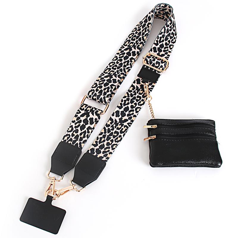 

New Phone Lanyard With Zipper Pocket and Storage Bag Adjustable Wide Nylon Straps Can Replace Handbags and Wallets