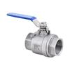 Fengzhi 304 Stainless Steel Two-Piece Threaded Ball Valve
