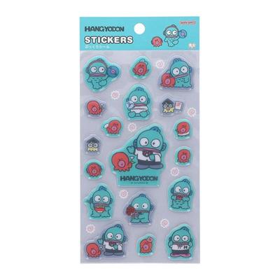 Sanrio Hangyodon Puffy Stickers ( Retro ) Japan NEW