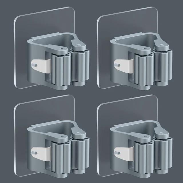 New 3/4PCS High Quality Home Storage Rack Bathroom Suction Hanging Pipe Hooks Wall Mounted Mop Organizer Holder Brush Broom Hang