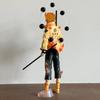 28CM Anime Naruto Uzumaki Naruto Figur Rikudousennin Modus Stående Modell Leketøy Gave Samling Actionfigur PVC