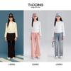 Taochong Girls' Cooling Cotton Long-Sleeve T-Shirt