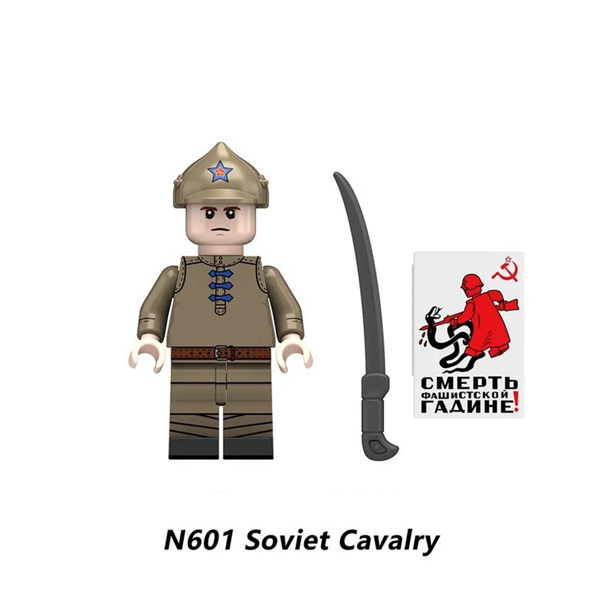 

Военные конструкторы Солдат Первого кавалерийского корпуса Женщина-пилот Развивающие конструкторы Минифигурки Игрушки