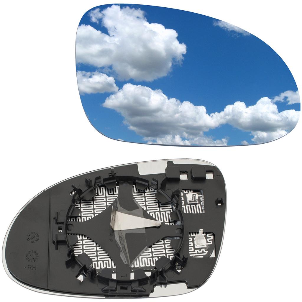 VW Golf VI 08-16 Heated Mirror Insert, Right