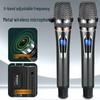 SANSUI E12 Portable Trolley Speaker with Wireless Microphone CN Plug (adapter Included)